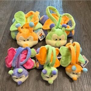 Vintage Butterfly Stuffed Animal Purses